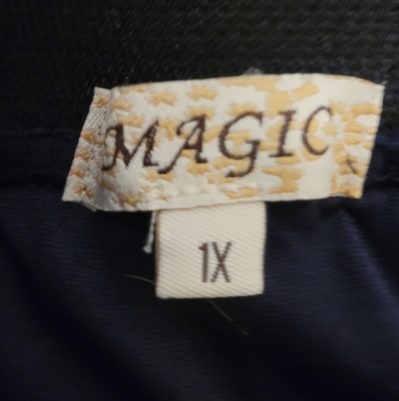 Magic Boho Geometric Pleated Circle Accordion Maxi Skirt sz 1X - Picture 3 of 9